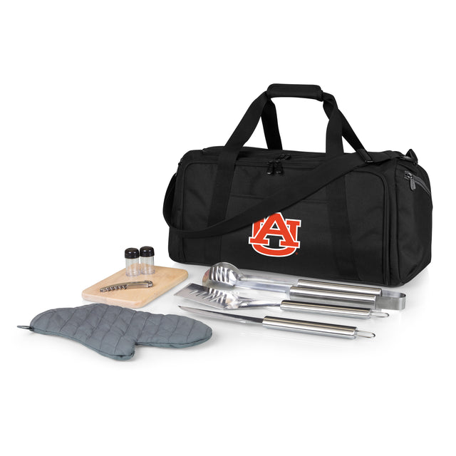 Auburn Tigers BBQ Kit Grill Set & Cooler