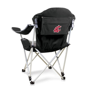 Washington State Cougars Reclining Camp Chair - Black