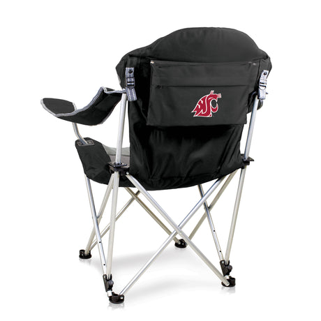 Washington State Cougars Reclining Camp Chair - Black