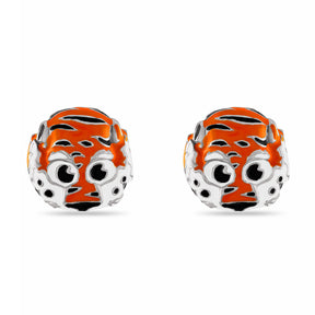 Auburn Tigers Mascot Stud Earrings