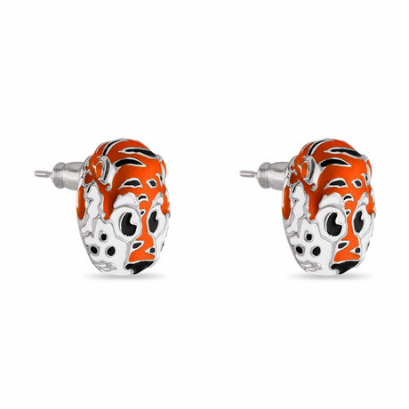 Auburn Tigers Mascot Stud Earrings