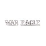 Auburn Tigers 'WAR EAGLE' Stud Earrings