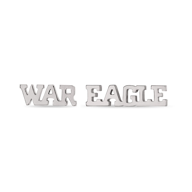 Auburn Tigers 'WAR EAGLE' Stud Earrings