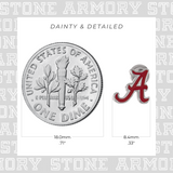 Alabama Crimson Tide A Stud Earrings