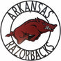 Arkansas Razorbacks Wrought Iron Wall Decor 18"