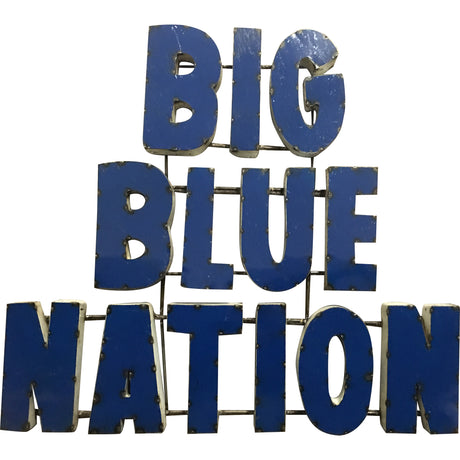 Kentucky Wildcats Recycled Metal Wall Decor