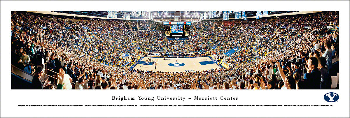 Brigham Young Cougars  Basketball - Unframed Poster