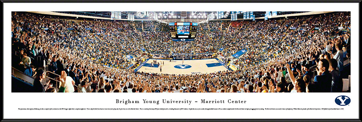 Brigham Young Cougars  Basketball - Standard Frame