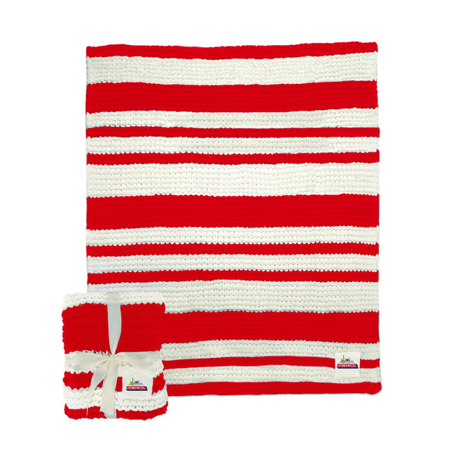 Arizona Vintage Cactus Cable Knit Throw 50x60