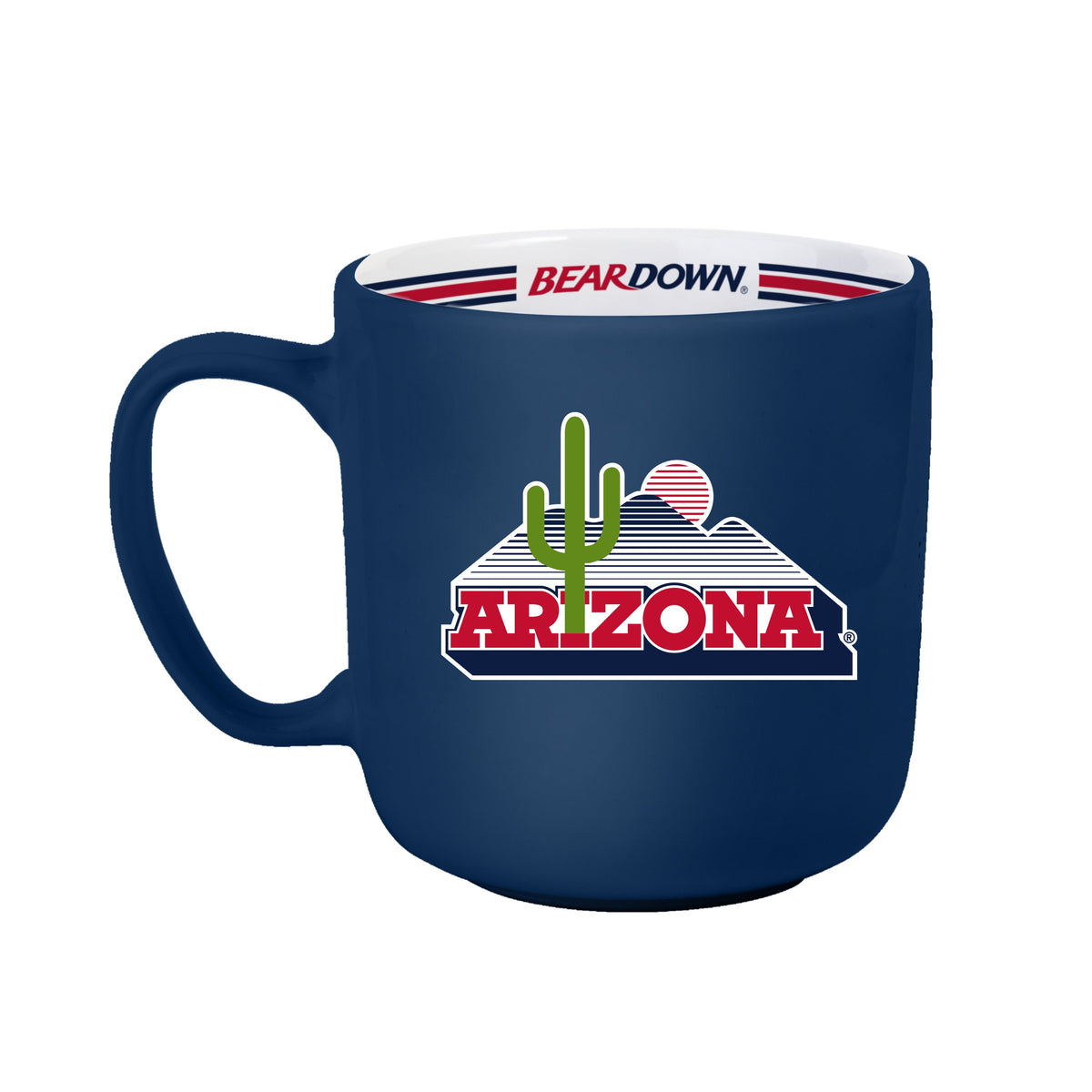 Arizona Vintage Cactus 15oz Stripe Mug