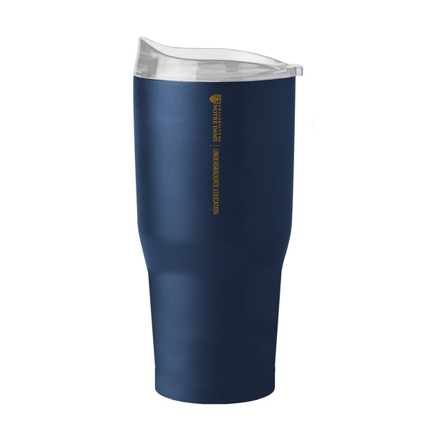 Notre Dame Undergrad Education 30oz Flipside Powder Coat Tumbler - Logo Brands