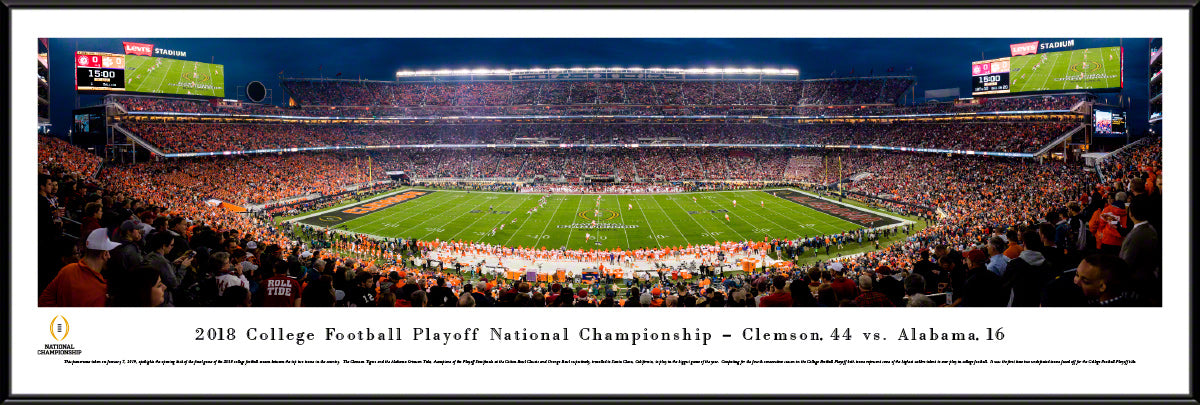 2018 College Football National Championship Game - Standard Frame