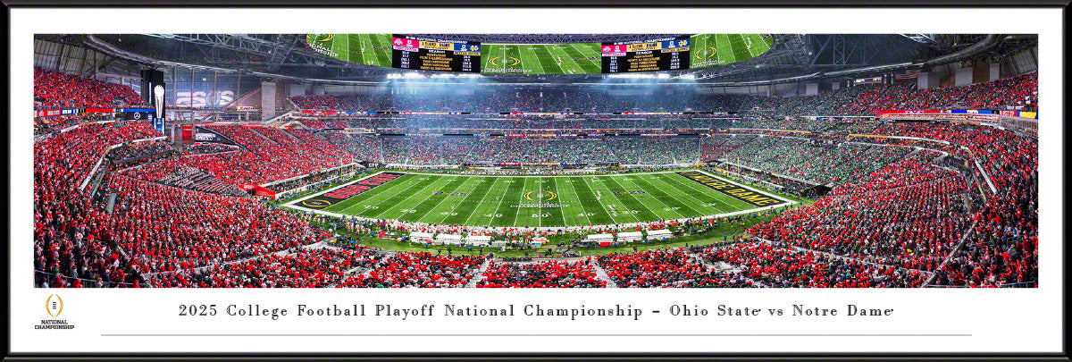 2025 CFP Championship Game, Ohio State vs Notre Dame - Standard Frame