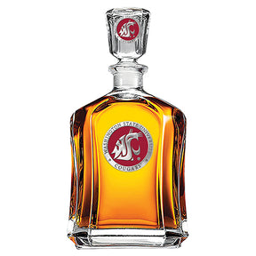 Washington State Cougars Capitol Decanter