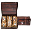 Cincinnati Bearcats Capitol Decanter Chest Set