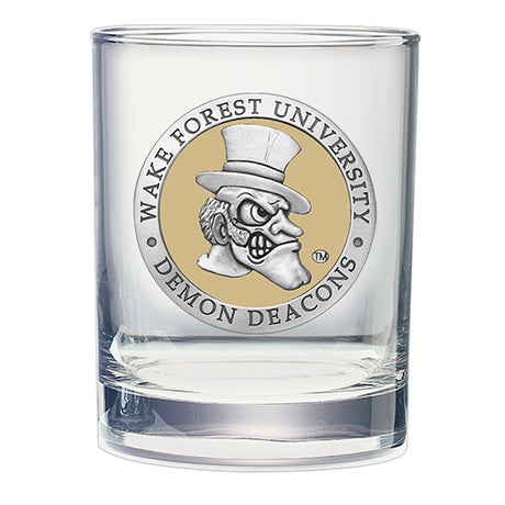 Wake Forest Demon Deacons Cocktail Glasses Set of Two