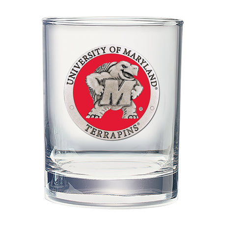 Maryland Terrapins Cocktail Glasses set of 2