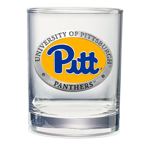 Pittsburgh Panthers Cocktail Glasses Set of Two