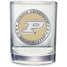 Purdue Boilermakers Cocktail Glasses Set of Two