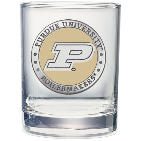 Purdue Boilermakers Cocktail Glasses Set of Two