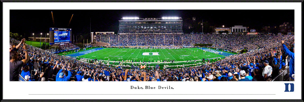 Duke Blue Devils Football - Standard Frame