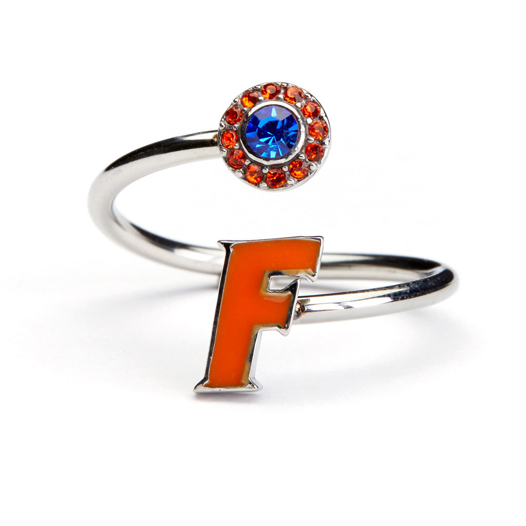 Florida Gators Stainless Steel Adjustable Ring