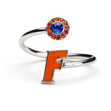 Florida Gators Stainless Steel Adjustable Ring