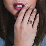 Florida Gators Stainless Steel Adjustable Ring