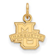 Marquette Golden Eagles 10k Yellow Gold Medium Pendant