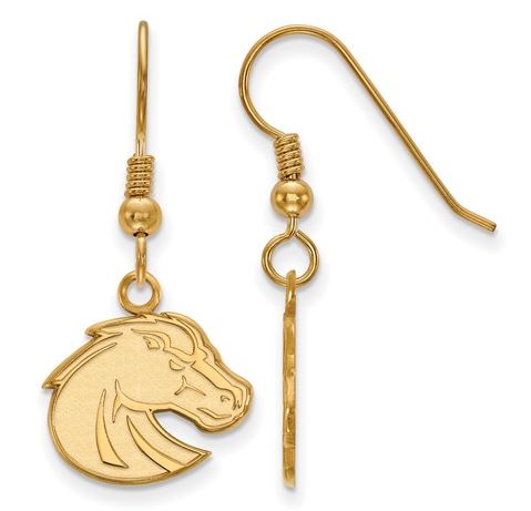 Boise State Broncos 14k Yellow Gold Small Pendant