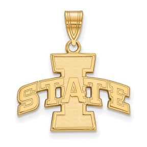 Iowa Hawkeyes Sterling Silver Herky the Hawk Pendant