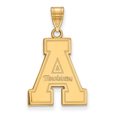 Appalachian State Mountaineers 14k Yellow Gold Lapel Pin