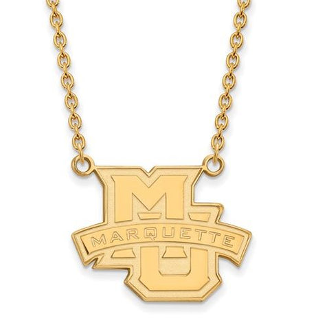 Marquette Golden Eagles 14k White Gold Lapel Pin