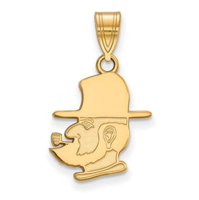 Appalachian State Mountaineers 14k Yellow Gold Medium Pendant