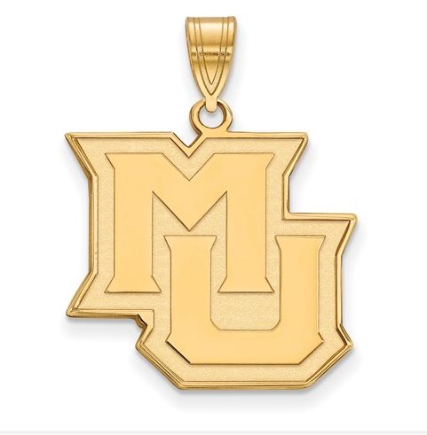 Marquette Golden Eagles 10k Yellow Gold Extra Small Pendant