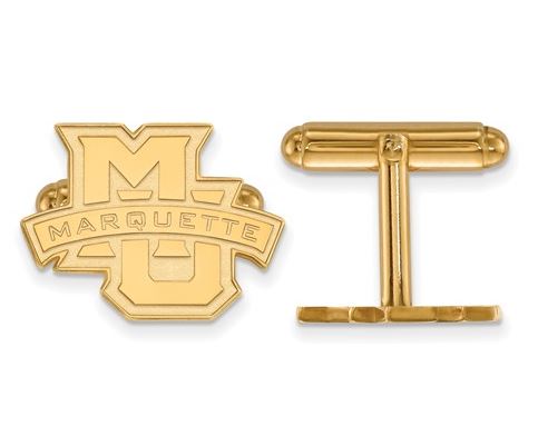 Marquette Golden Eagles 10k Yellow Gold Large Pendant