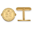 UNC Tarheels Foot Logo 14K Gold Post Earrings