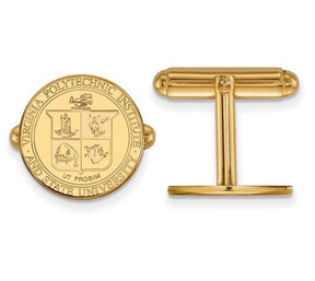 UNC Tarheels Foot Logo 14K Gold Post Earrings
