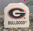 Show your love for the Georgia Bulldogs when you add this Engraved Limestone Decorative Stone to your collection.