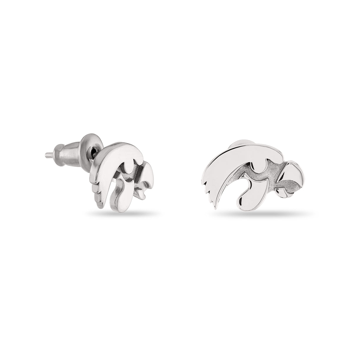 Iowa Hawkeyes Mascot Stud Earrings
