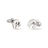 Iowa Hawkeyes Mascot Stud Earrings