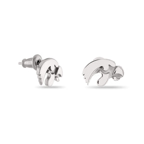 Iowa Hawkeyes Mascot Stud Earrings