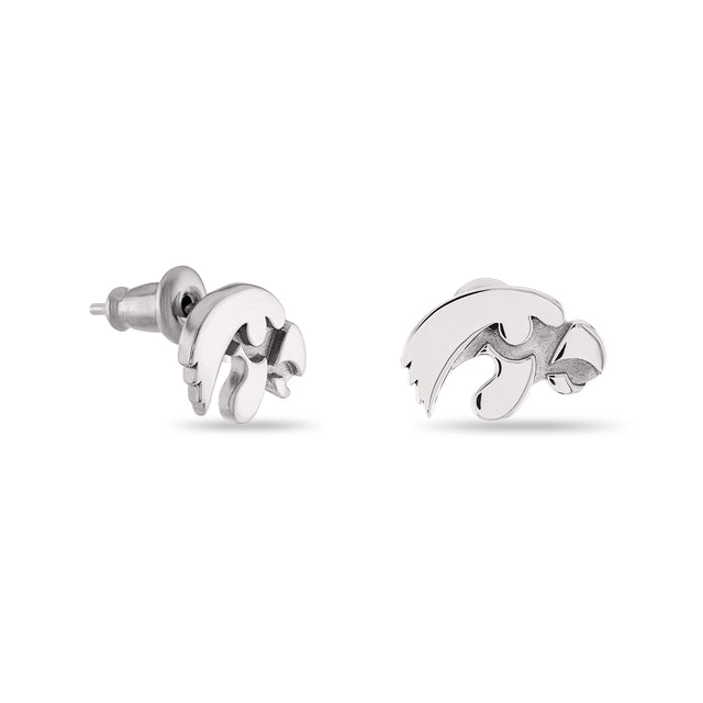 Iowa Hawkeyes Mascot Stud Earrings