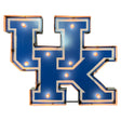 Kentucky Wildcats Recycled Metal Wall Decor UK Illuminated