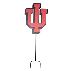 Indiana Hoosiers Wrought Iron Yard Decor