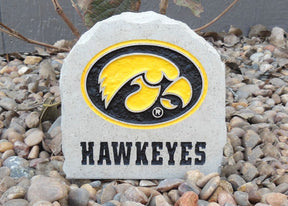 Show your love for the Iowa Hawkeyes when you add this Engraved Limestone Decorative Stone to your collection.