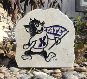 Show your love for the Kansas State Wildcats when you add this Engraved Limestone Decorative Stone to your collection.