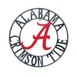 Alabama Crimson Tide Wrought Iron Wall Decor 18"