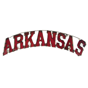 Arkansas Razorbacks Recycled Metal Wall Decor