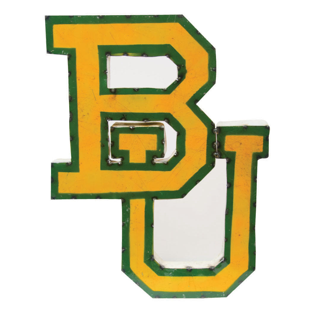 Baylor Bears Recycled Metal Wall Decor